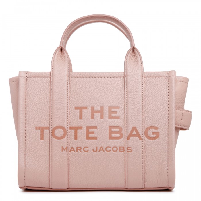 The leather small tote bag