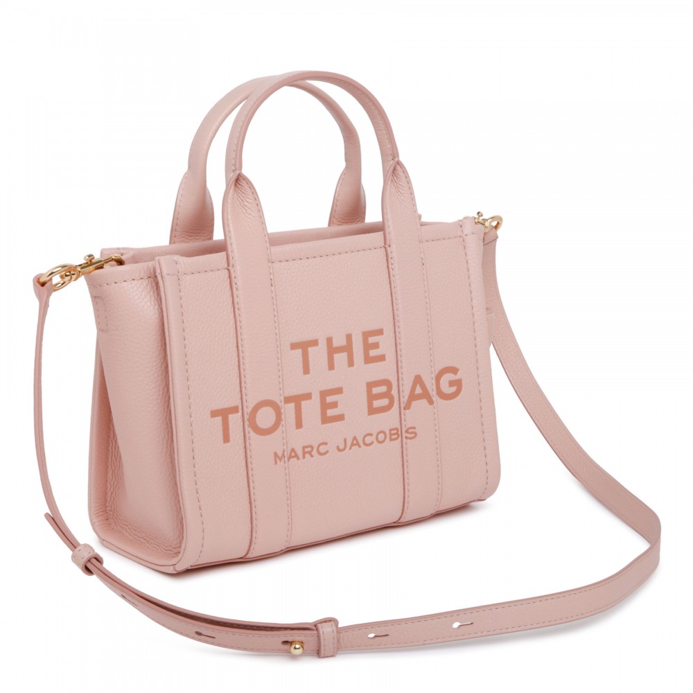 The leather small tote bag