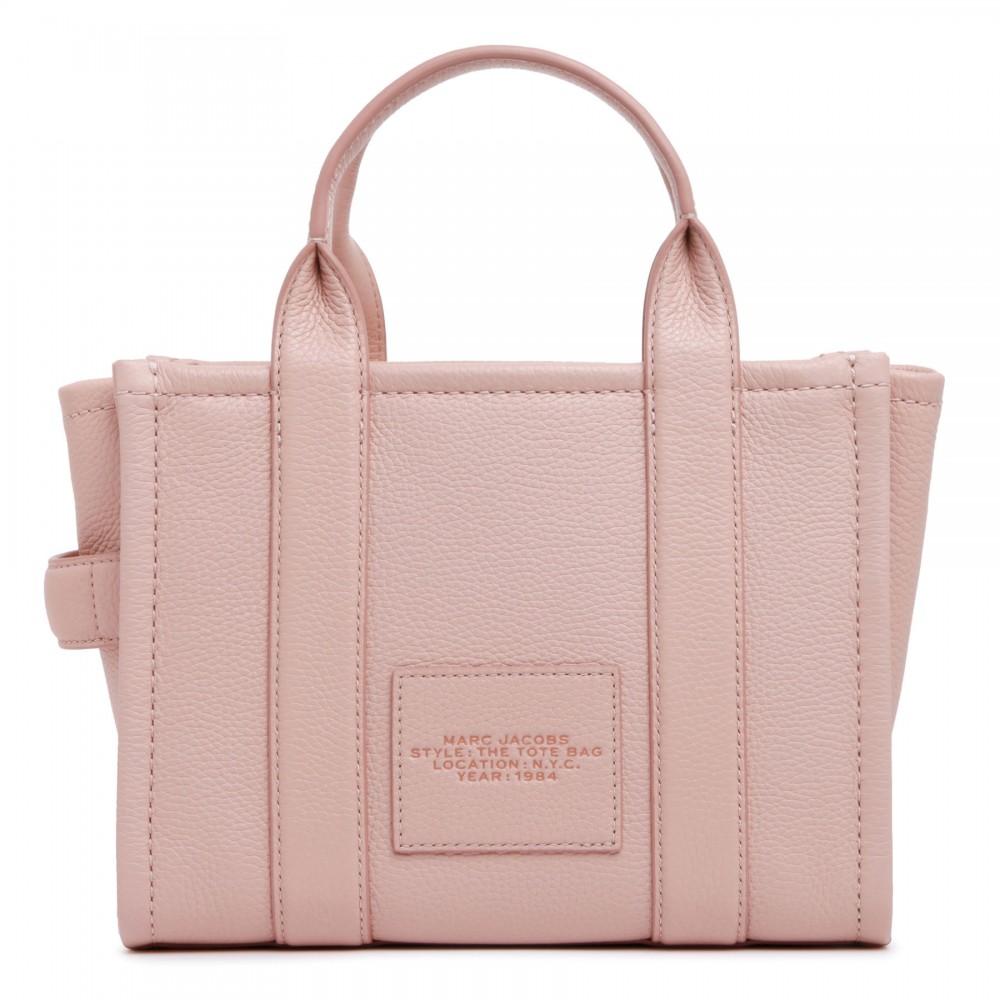 The leather small tote bag