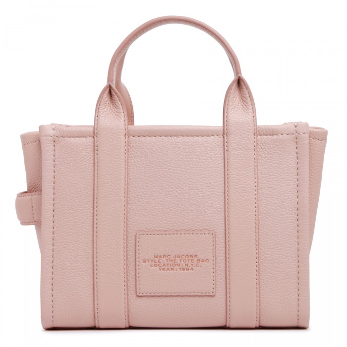 The leather small tote bag