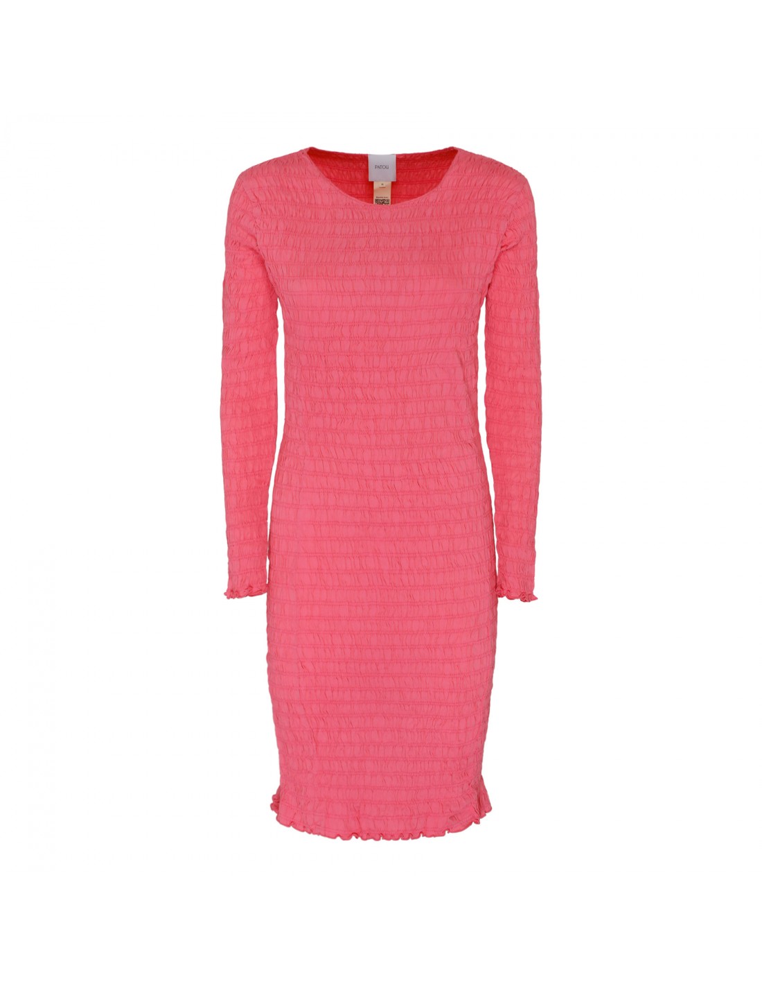 Pink smock dress