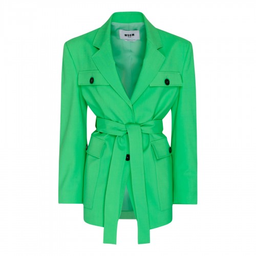 Tropical green jacket