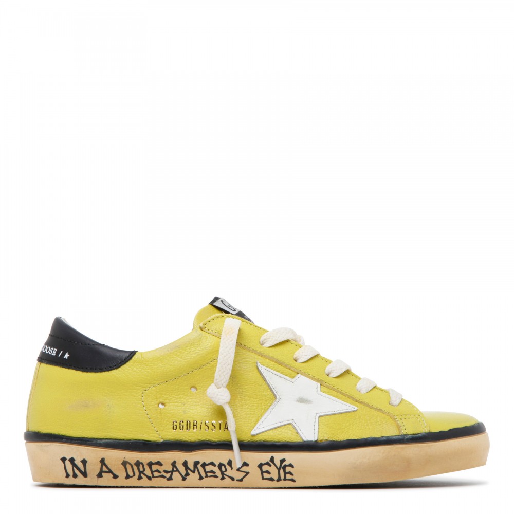 Super-Star yellow leather sneakers
