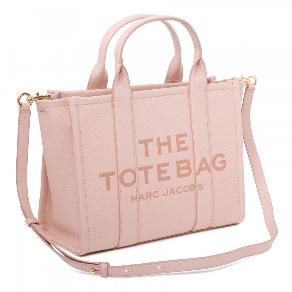 The leather medium tote bag | Le Noir - Unconventional Luxury