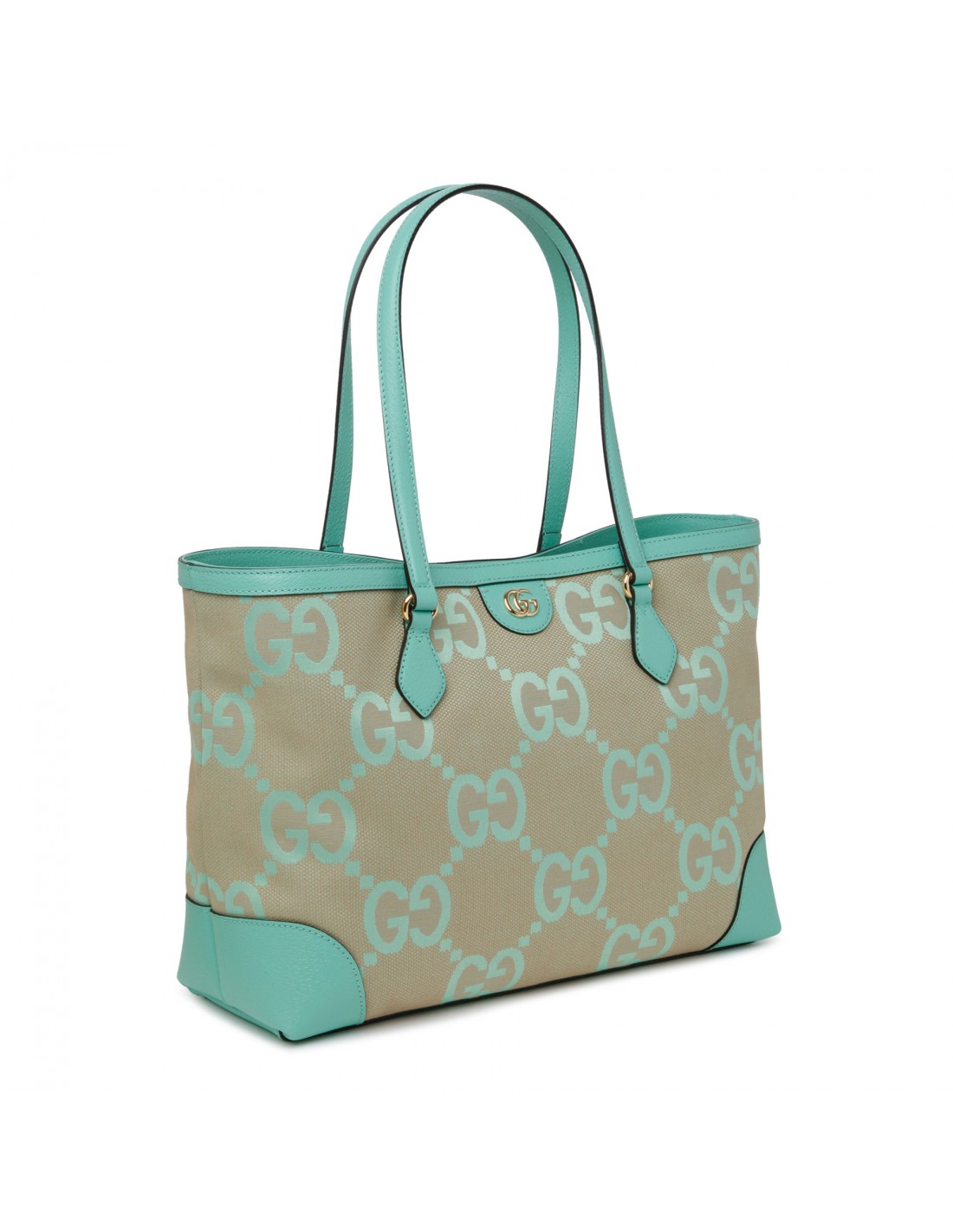 gucci ophidia medium gg tote blue gg canvas