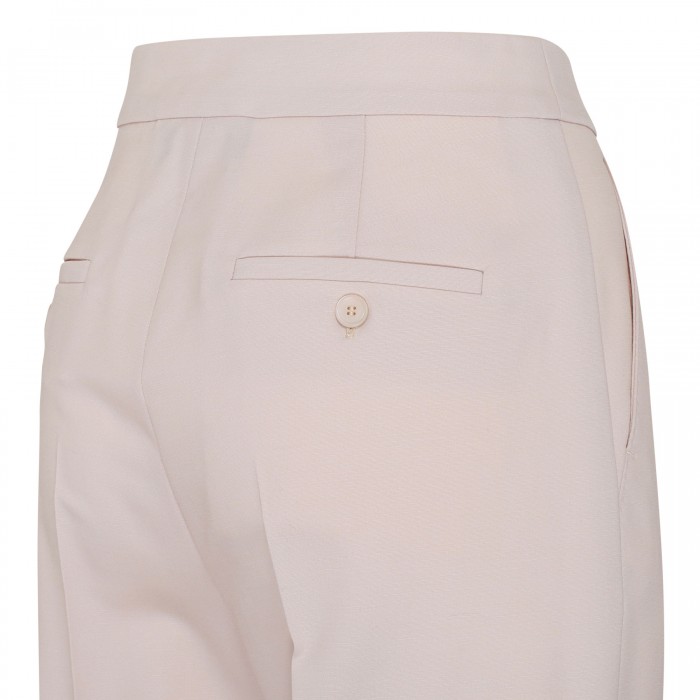 Ice wool-blend pants