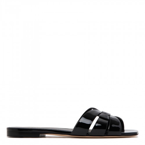 Tribute black slide sandals