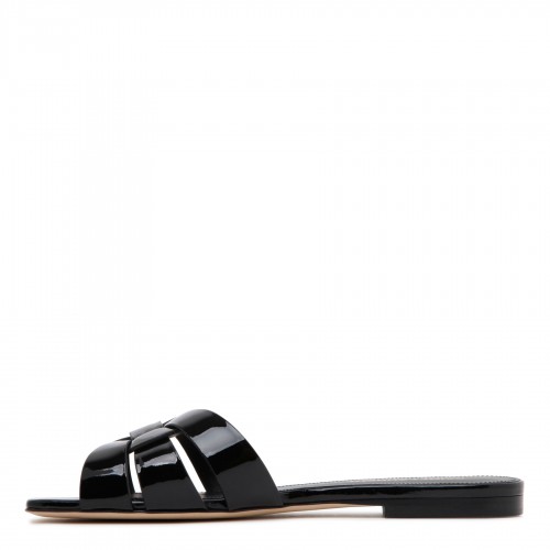 Tribute black slide sandals 2