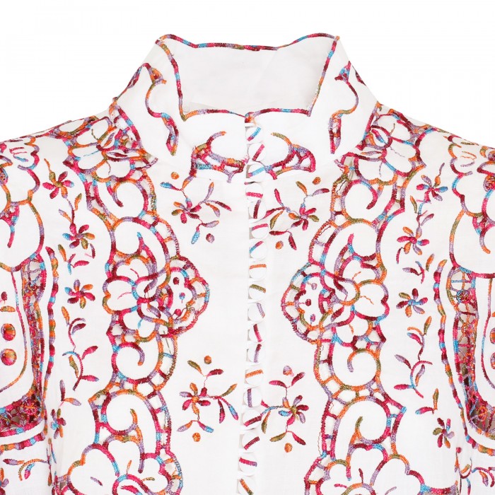 Milena reticella lace shirt