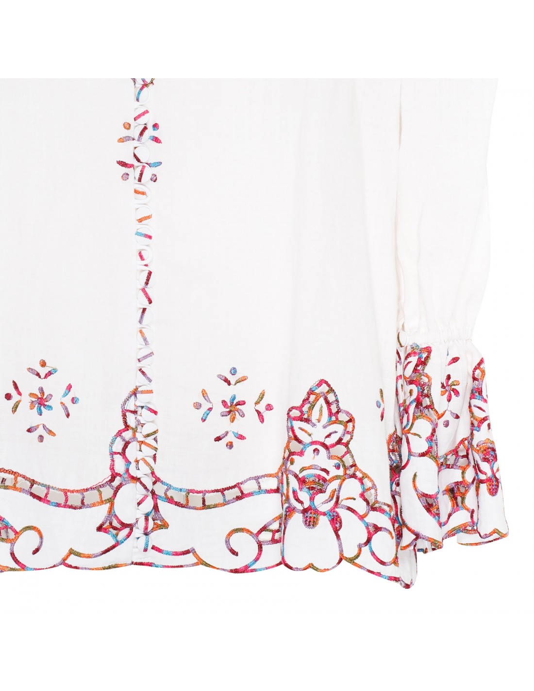 Milena reticella lace shirt