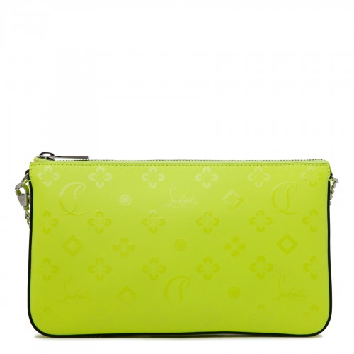 Loubila fluo yellow pouch