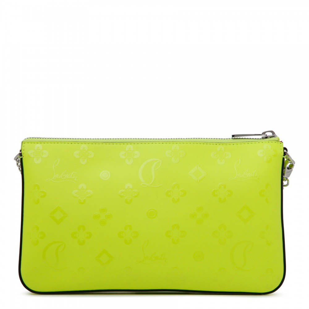 Loubila fluo yellow pouch