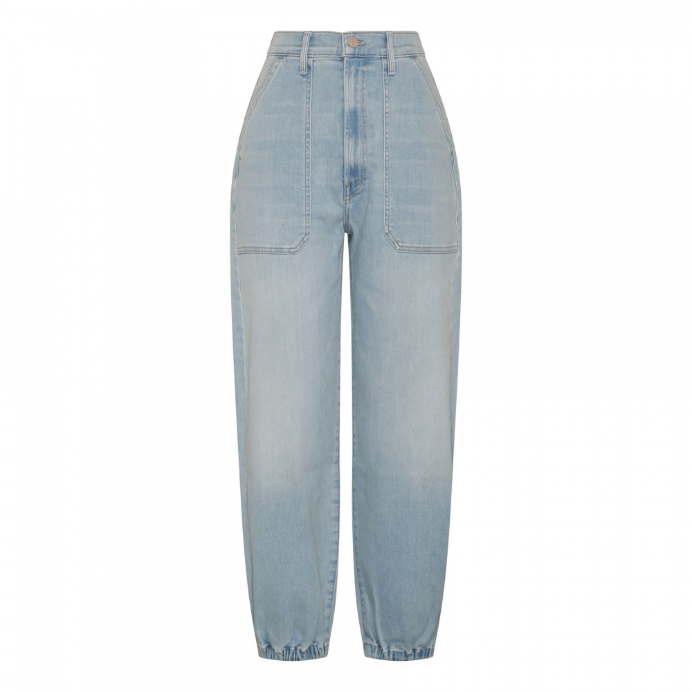 The wrapper patch springy jeans