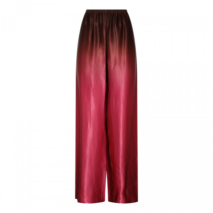 Ombré-printed pull-on pants