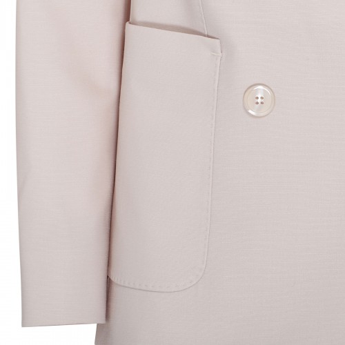 Ice-hue wool and mohair blazer 2