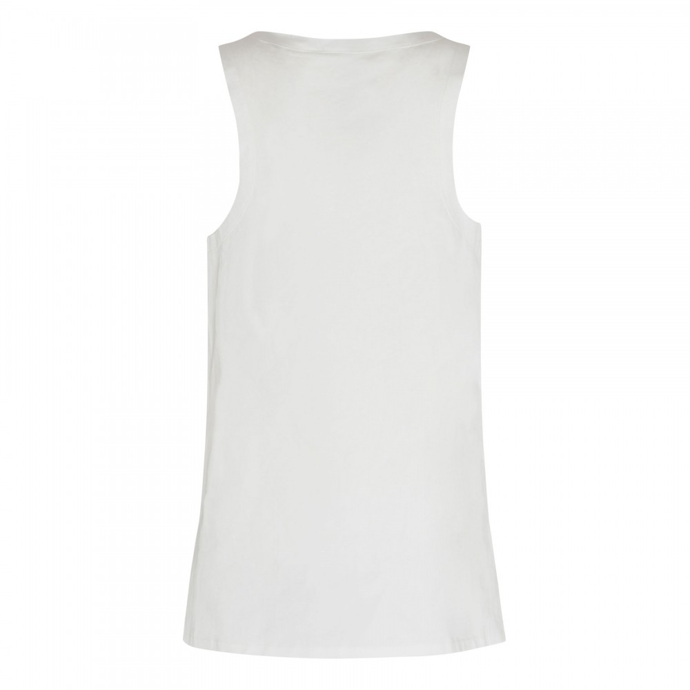 White Supreme tank top