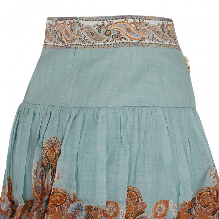Devi tiered skirt