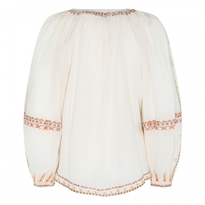 Clive embroidered blouse