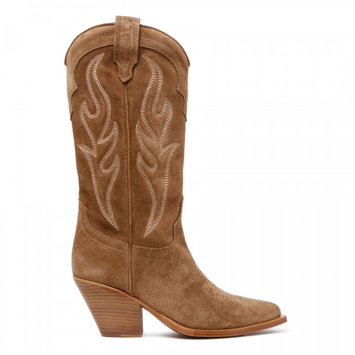 Santa Fe brown suede boots