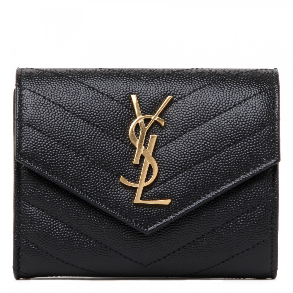 Cassandre matelassé compact wallet