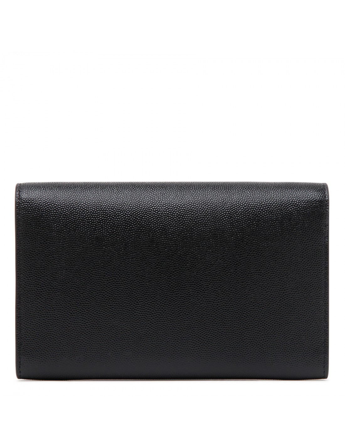 Uptown black pouch with chain