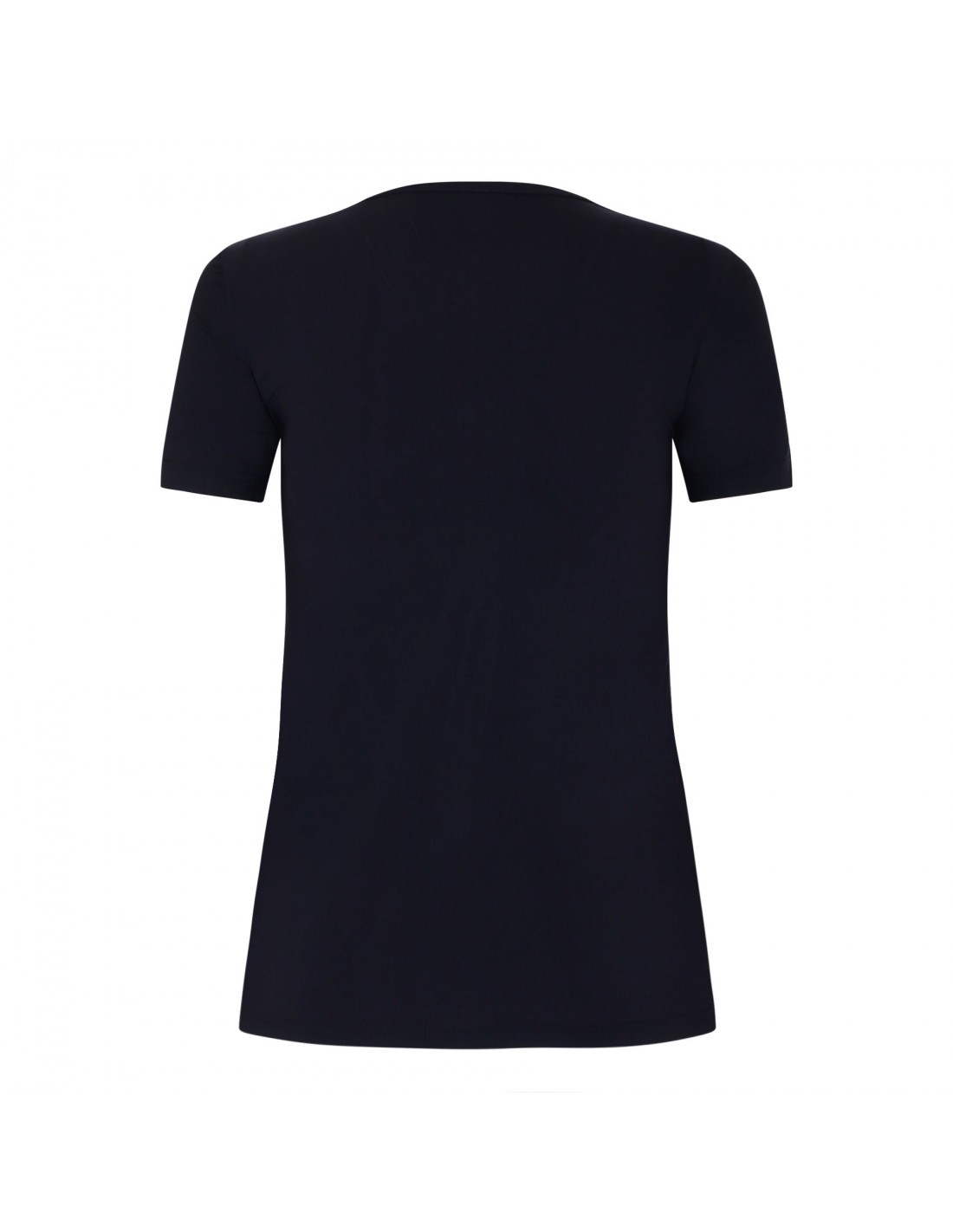 Dark blue stretch T-shirt