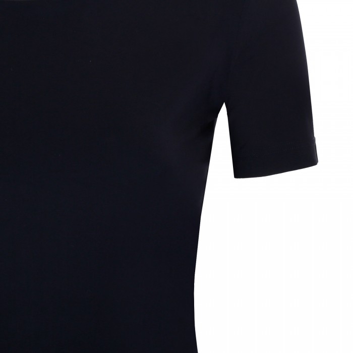 Dark blue stretch T-shirt