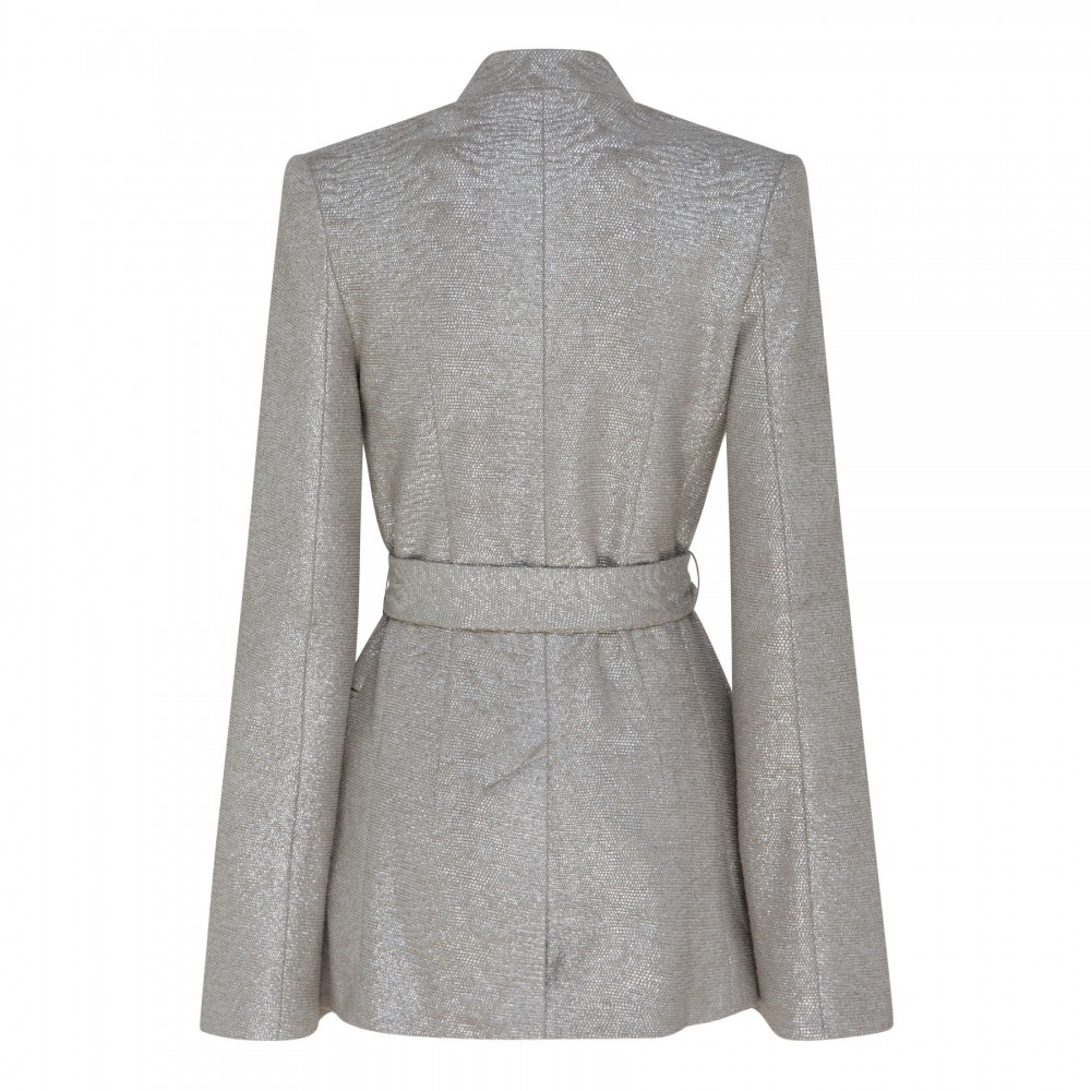 Coaster metallic slouch jacket