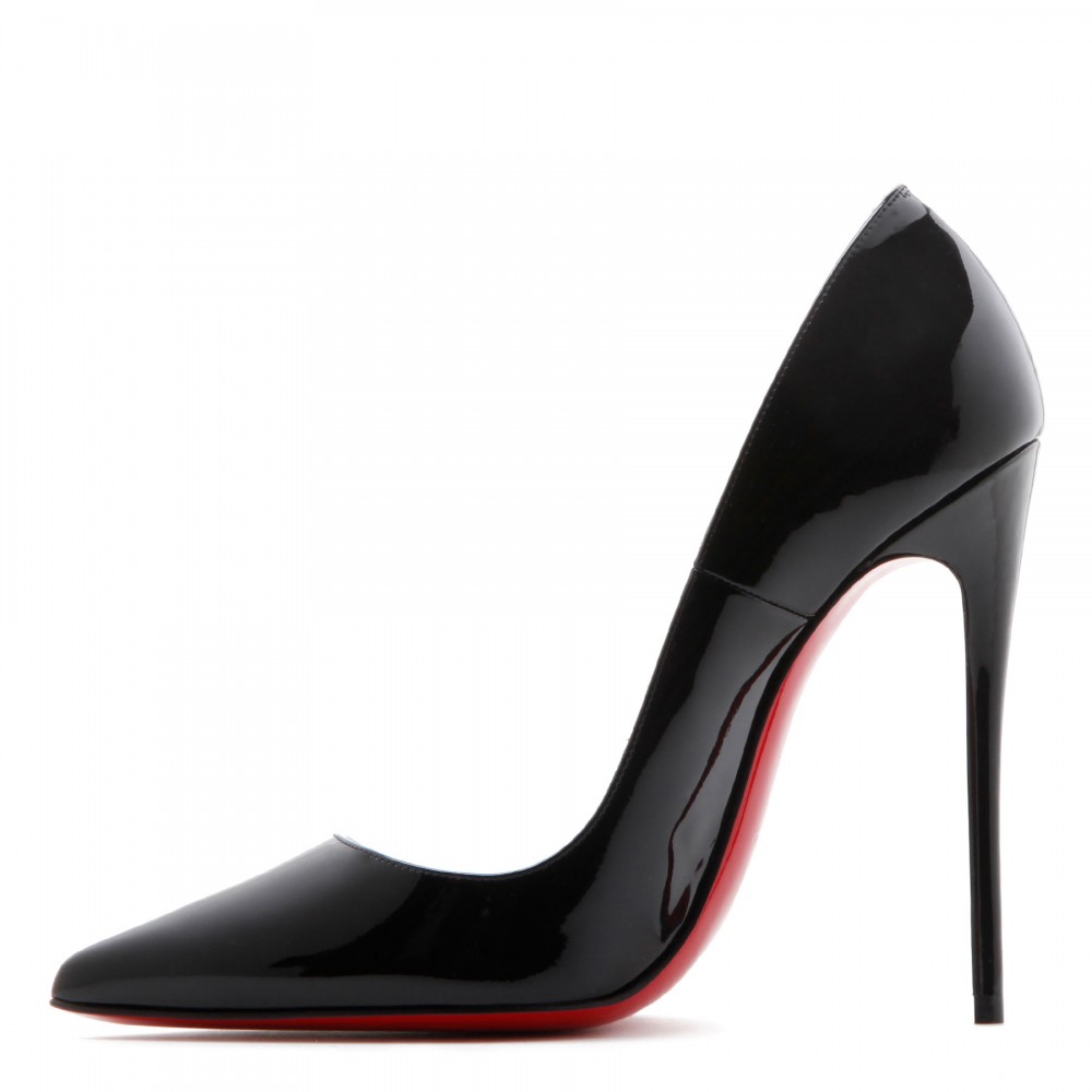 So Kate 120 black patent pumps