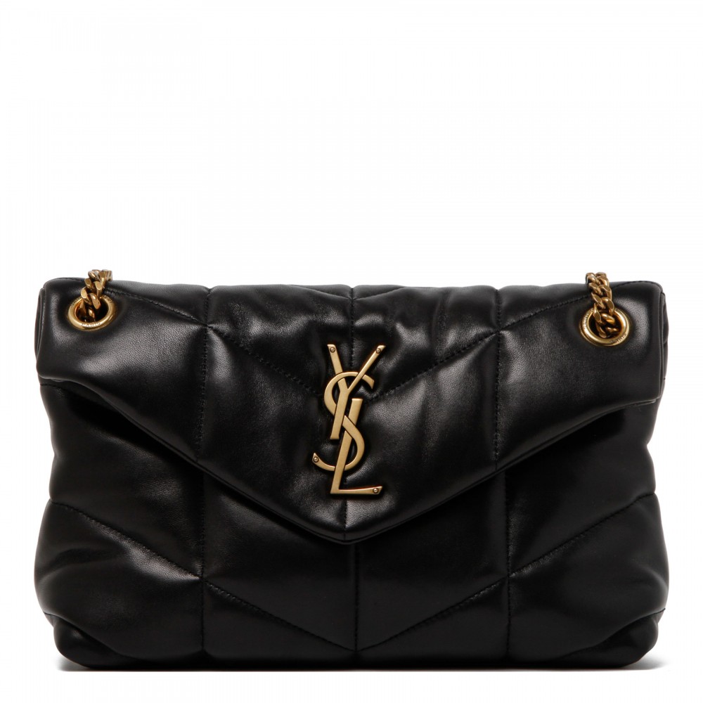 Puffer small chain bag