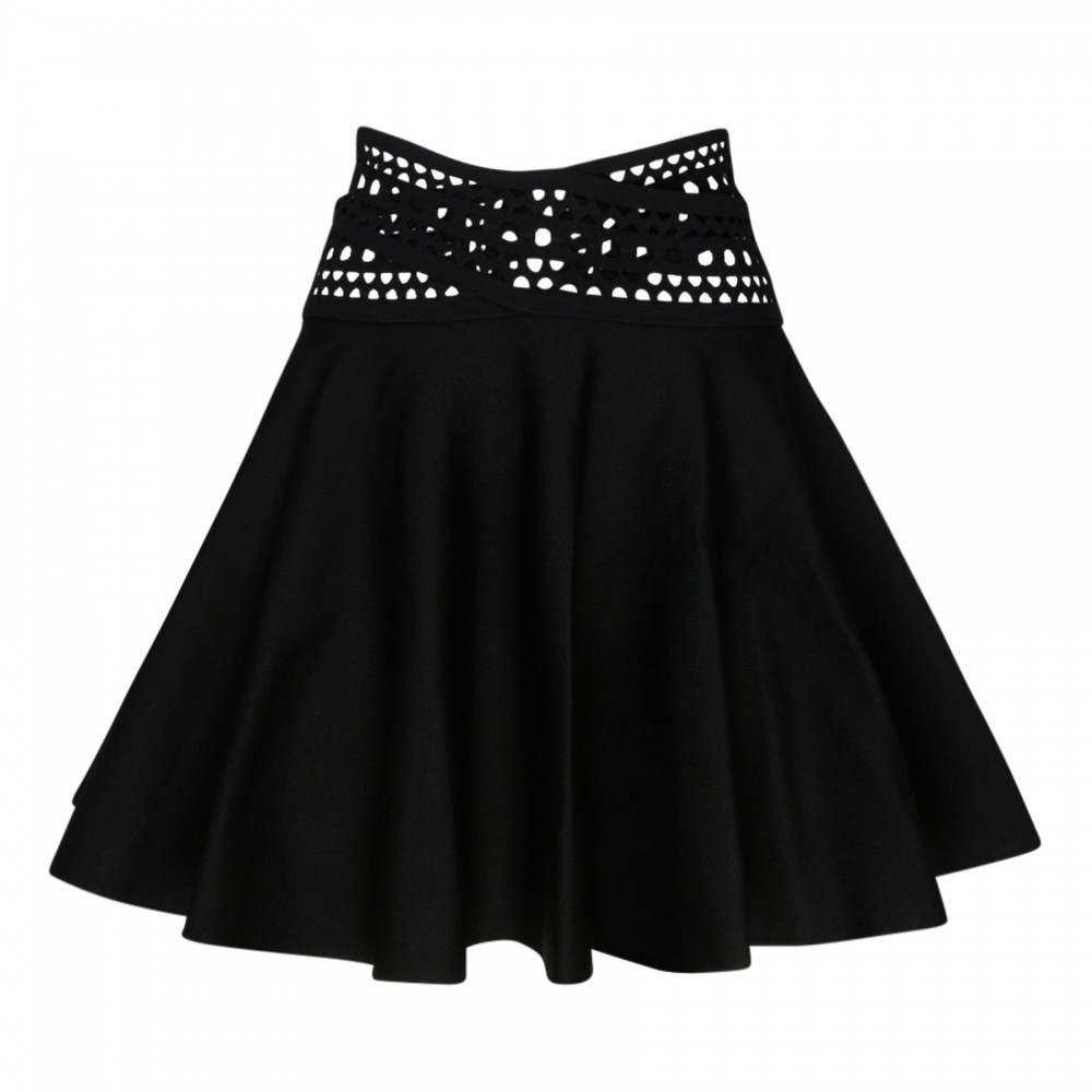 Vienne black skirt