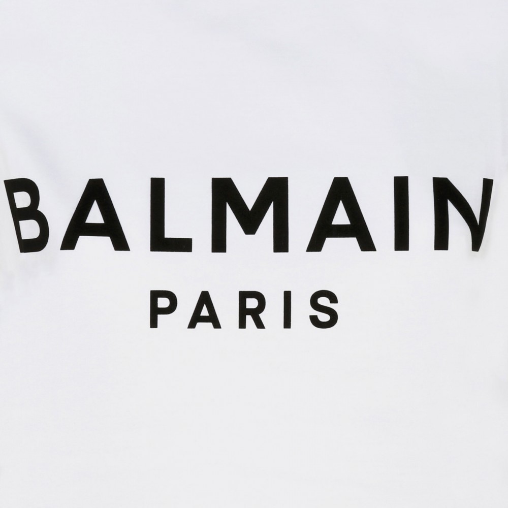 Buttoned white T-shirt