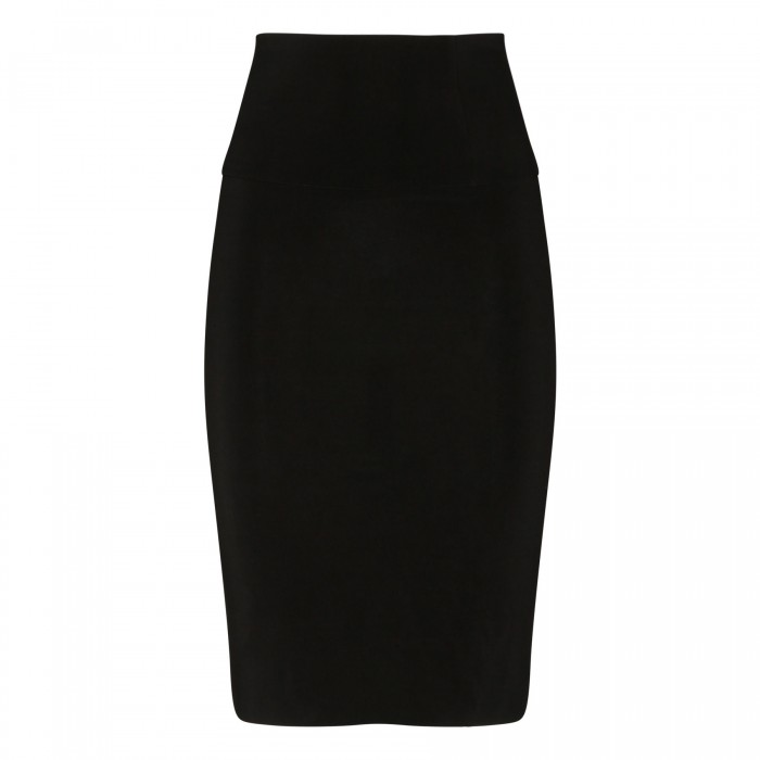 Black tube skirt